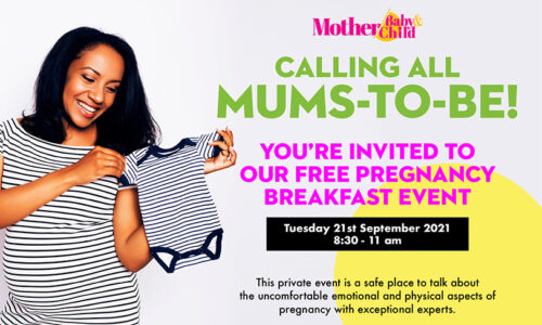 Breakfast event for pregnant mums