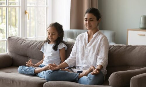 Teaching your child meditation