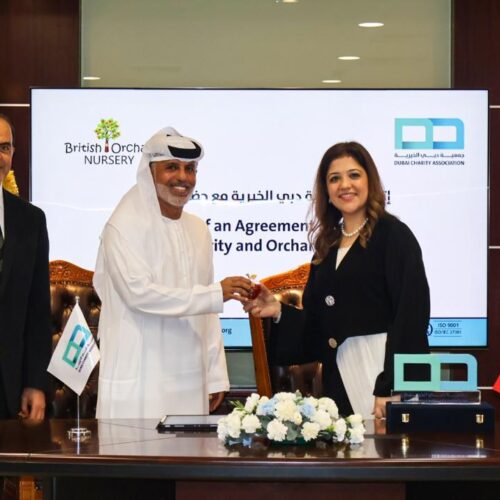 British Orchard Nursery and Dubai Charity Association join forces