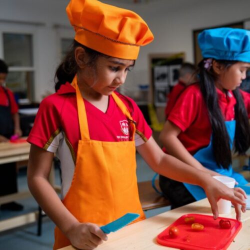 Cooking with young children