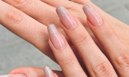 Last-minute NYE nail inspo: Chic Glitter Ombre Nails at Stay Flawless Beauty Lounge