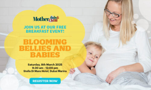 Join us at our free breakfast event ‘Blooming Bellies and Babies’