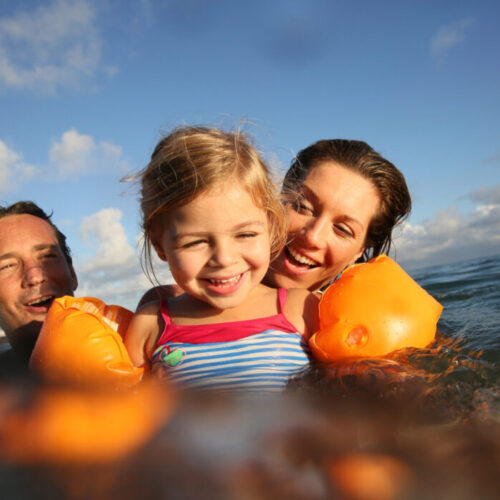 The benefits of family sea swimming